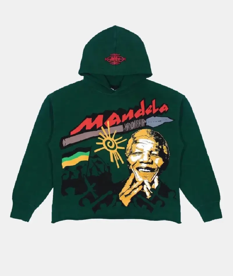 Barriers Mandela Hoodie Green Barriers Mandela Hoodie Green