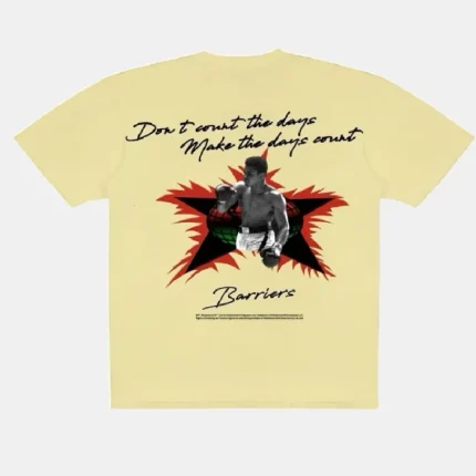 Barriers Muhammad Ali T-Shirt Yellow