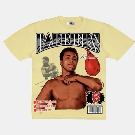 Barriers Muhammad Ali T-Shirt Yellow