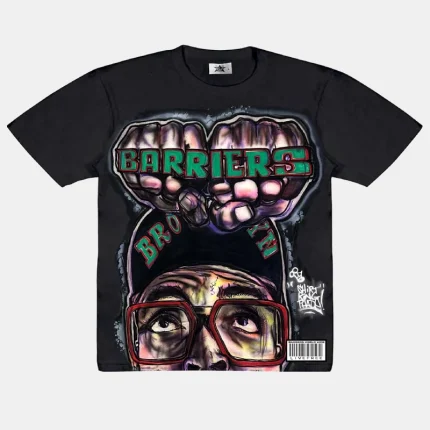 Barriers Spike’s Collaborative Black T-Shirt
