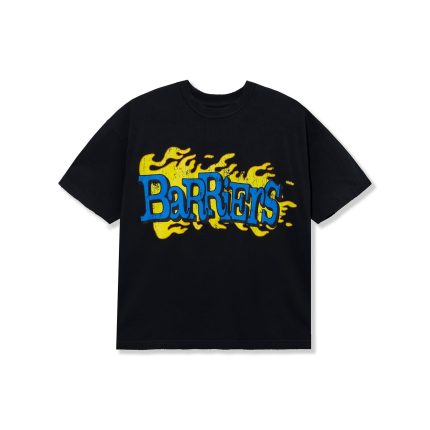 Barriers World in Flames Ss Tee - Black
