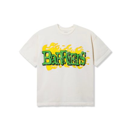 Barriers World in Flames Ss Tee - Off White
