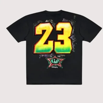 Barriers Worldwide 23 Jordan Is Back T-Shirt Black