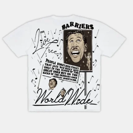 Barriers Worldwide Cab Calloway T-Shirt White