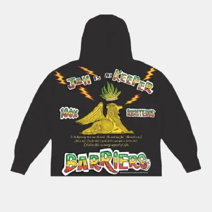Obstacles Black Peter Tosh Hooded Sweatshirt
